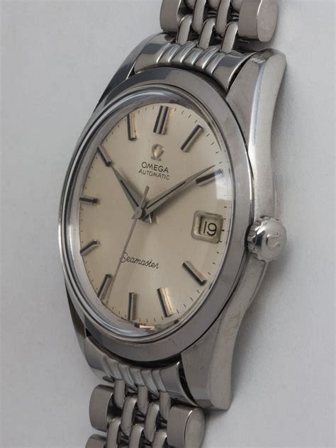omega automatic stainless steel seamaster 1960s